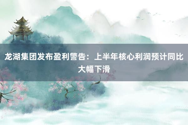 龙湖集团发布盈利警告：上半年核心利润预计同比大幅下滑